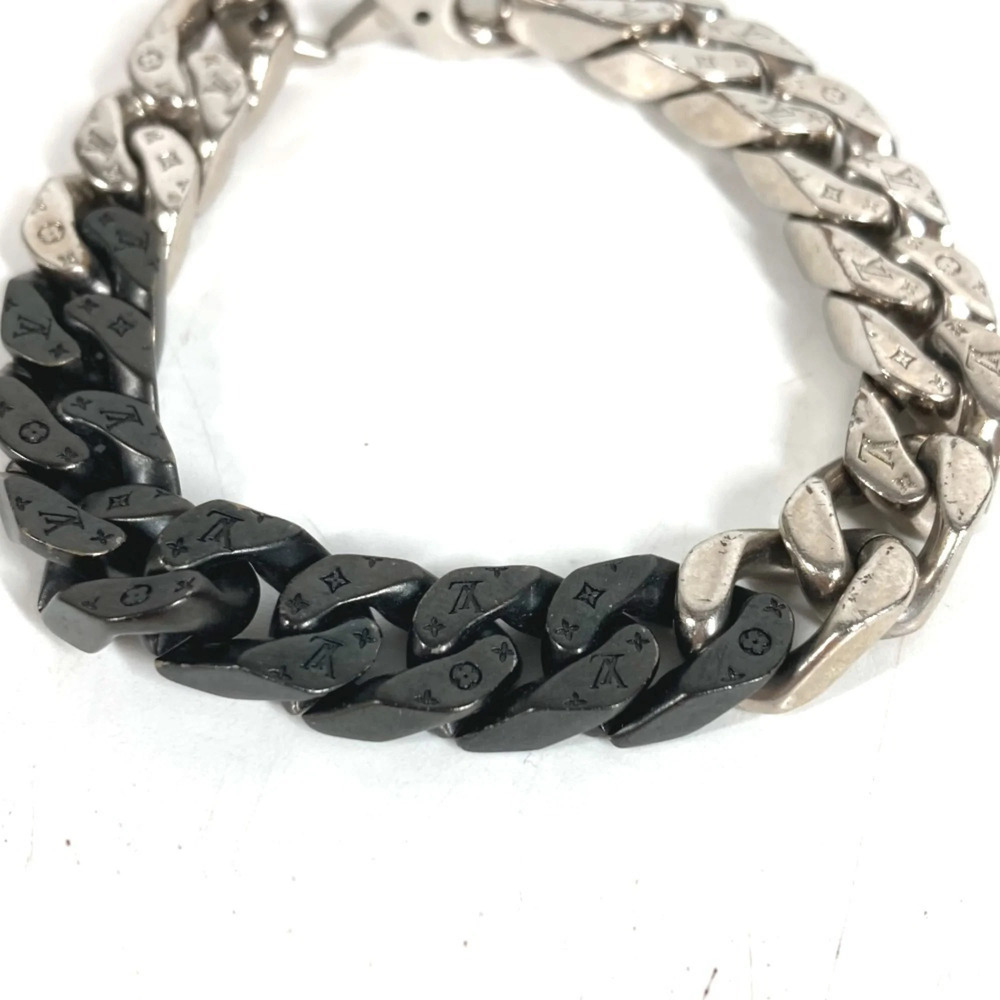 LOUIS VUITTON Black Monogram Charm Bracelet - Picture 2 of 7